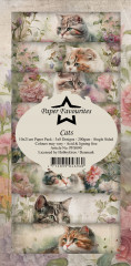 Paper Favourites - Cats - Slim Paper Pack