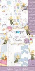 Le Petit Prince - 6x12 Slim Scrap Paper Pack