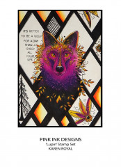 Pink Ink Designs Clear Stamps - Lupin