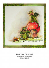Pink Ink Designs Clear Stamps - Firestarter