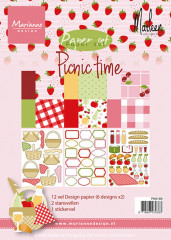 Pretty Paper Bloc - A5 - Picnic Time by Marleen