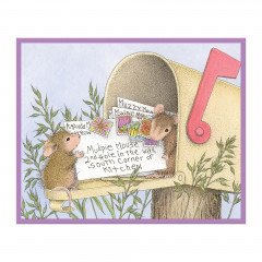 Spellbinders Cling Stamps - Mouse Mail