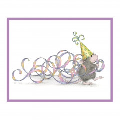 Spellbinders Cling Stamps - Party Streamers