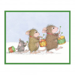 Spellbinders Cling Stamps - House Mouse - Drummer Mice