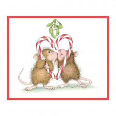 Spellbinders Cling Stamps - House Mouse - Mistletoe Kiss