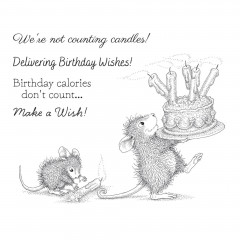 Spellbinders Cling Stamps - Birthday Wishes