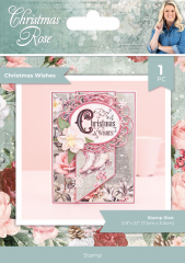 Clear Stamps - Christmas Rose - Christmas Wishes