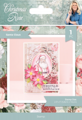 Clear Stamps - Christmas Rose - Santa Claus