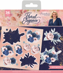 Floral Elegance - 6x6 Decoupage Pad