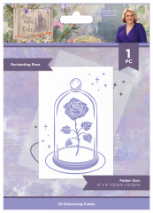 Embossing Folder - Once Upon a Time - Enchanting Rose