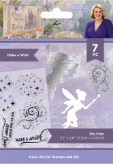 Clear Stamps and Cutting Die - Once Upon a Time - Make a Wish