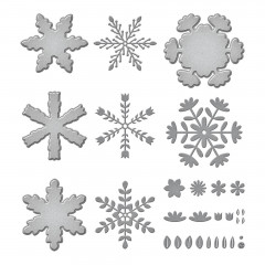 Spellbinders Etched Dies - Delicate Snowflakes