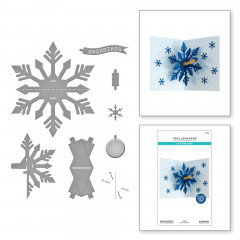 Spellbinders Etched Dies - Pop-Up Snowflake