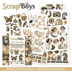 ScrapBoys - 6x6 POP UP Paper Pad - Art Decoria