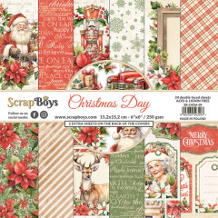 ScrapBoys - 6x6 Paper Pad - Christmas Day