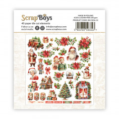 ScrapBoys - Die-Cut Elements - Christmas Day