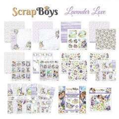ScrapBoys - 6x6 Paper Pad - Lavender Love