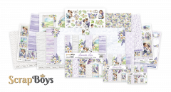ScrapBoys - 6x6 Paper Pad - Lavender Love