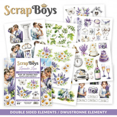 ScrapBoys - 6x6 POP UP Paper Pad - Lavender Love