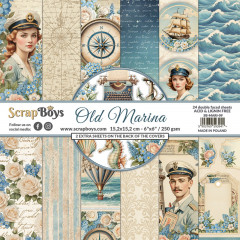 ScrapBoys - 6x6 Paper Pad - Old Marina
