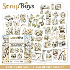 ScrapBoys - 6x6 POP UP Paper Pad - Romantic Garden