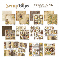 ScrapBoys - 6x6 Paper Pad - Steampunk Journey