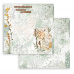 Stamperia 2-seitiges 12x12 Designpapier - Secret Diary - Notebook