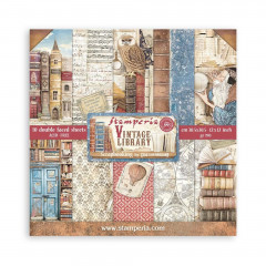 Vintage Library - 12x12 Paper Pack