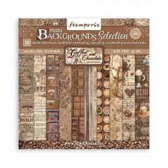 Coffee and Chocolate - 12x12 Maxi Background Paper Pack
