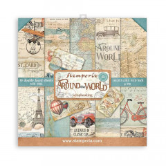 Around the World 8x8 Paper Pack