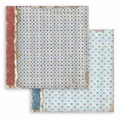 Vintage Library 8x8 Backgrounds Paper Pack