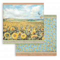 Sunflower Art - 8x8 Paper Pack