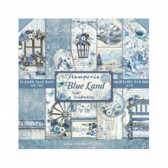 Blue Land - 8x8 Paper Pack