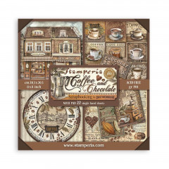 Coffee and Chocolate - 8x8 Maxi Paper Pack