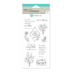 Clear Stamps - A Grateful Heart