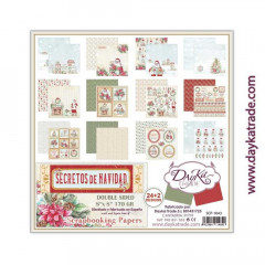 DayKa Trade Secretos de Navidad 8x8 Paper Pack