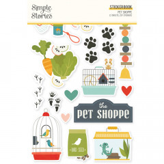 Simple Stories Sticker Book - Pet Shoppe