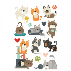 Simple Stories Sticker Book - Pet Shoppe