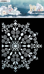 Studio Light - Masks / Stencils - Arctic Winter - Icy Mandala