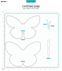 Studio Light Cutting Die - Butterfly Card Shape