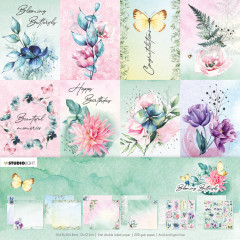 Studio Light 12x12 Paper Pack - Blooming Butterfly