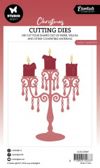 Studio Light - Cutting Dies - Christmas Essentials Nr. 849 - Classic Candlestick