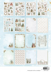 Studio Light A4 DIY Block - Essentials Nr. 48 - Snowy Christmas
