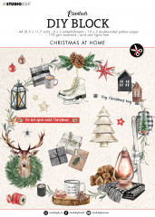 Studio Light A4 DIY Block - Essentials Nr. 50 - Christmas At Home