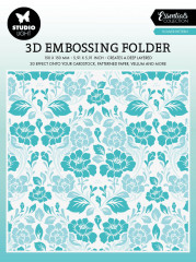 Studio Light Embossing Folder - Essentials Nr. 17 - Flower Pattern