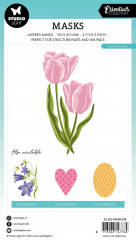 Studio Light - Masks / Stencils - Essentials Nr. 248 - Tulip Flowers