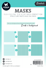 Studio Light - Masks / Stencils - Essentials Nr. 261 - Stripes