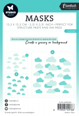 Studio Light - Masks / Stencils - Essentials Nr. 262 - Clouds