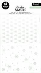 Studio Light - Masks / Stencils - Christmas Essentials Nr. 291 - Snowflakes & Trees