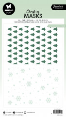 Studio Light - Masks / Stencils - Christmas Essentials Nr. 291 - Snowflakes & Trees